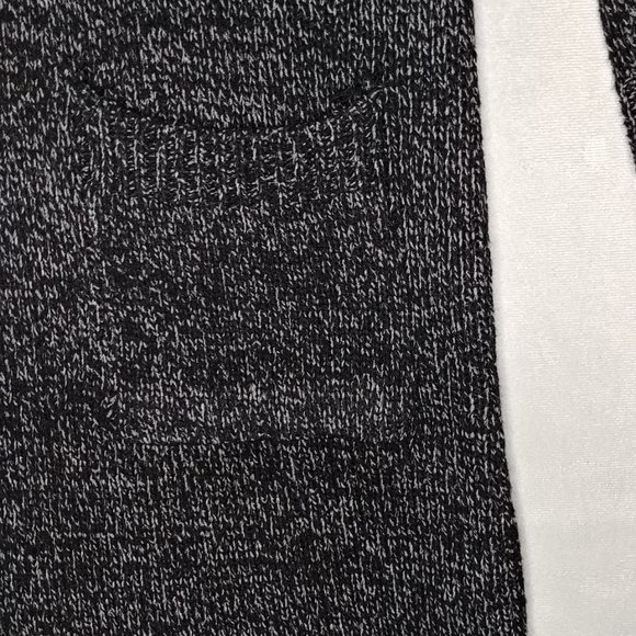 Charcoal Longish Knit Cardigan-Coat - Picture 3 of 3